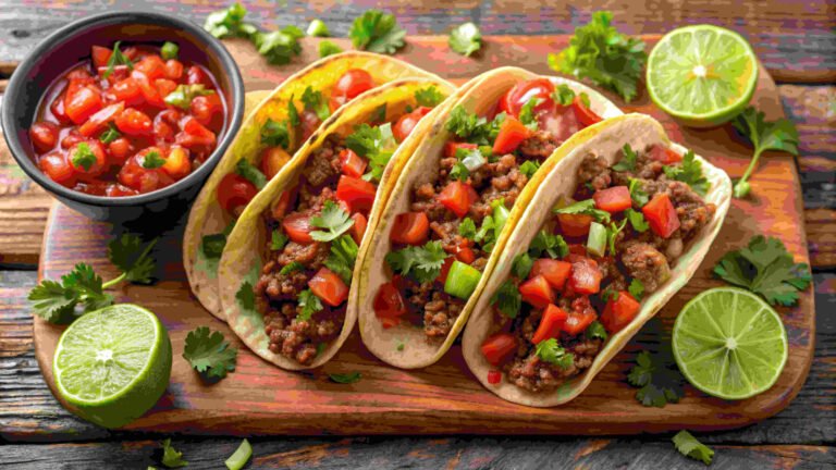 Easy Homemade Ground Beef Tacos Recipe